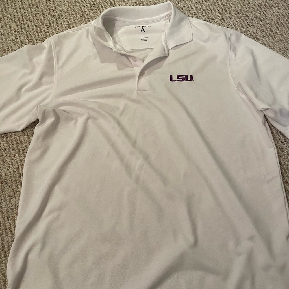 Mens LSU Polo Shirt